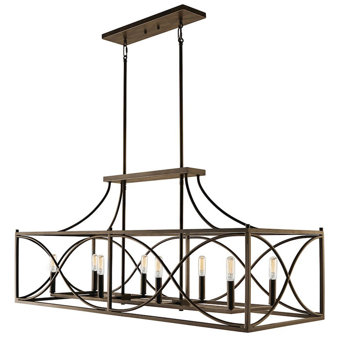Capital Lighting Tybee 8 Light Island, Nordic Grey