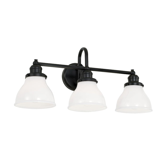 Capital Lighting Baxter Vanity in Matte Black