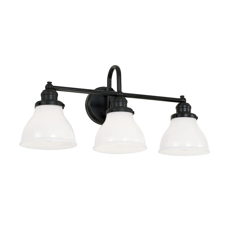 Capital Lighting Baxter Vanity in Matte Black