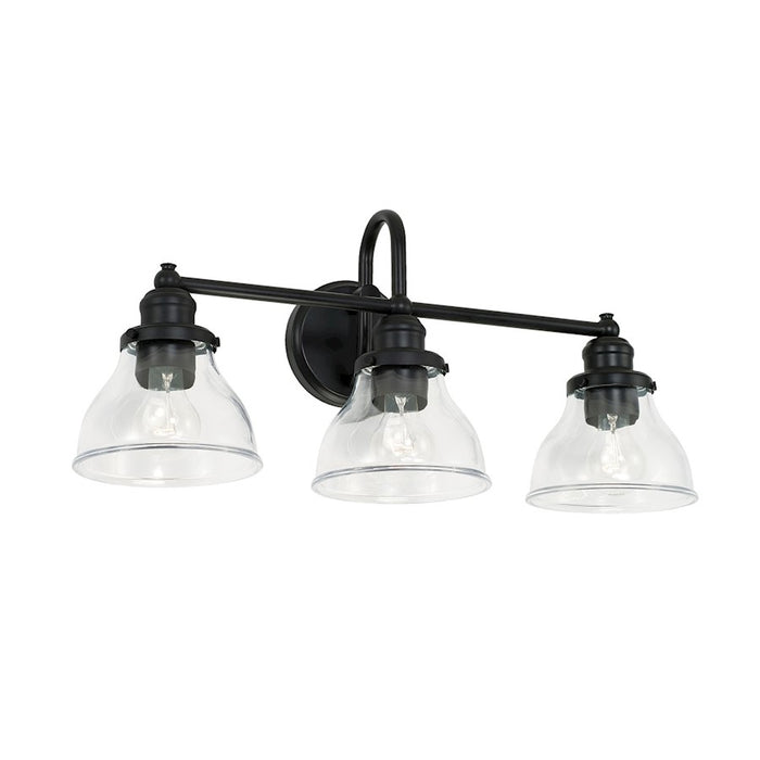 Capital Lighting Baxter Vanity in Matte Black