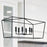 Capital Lighting Thea 6-Light Island, Matte Black