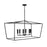 Capital Lighting Thea 6-Light Island, Matte Black