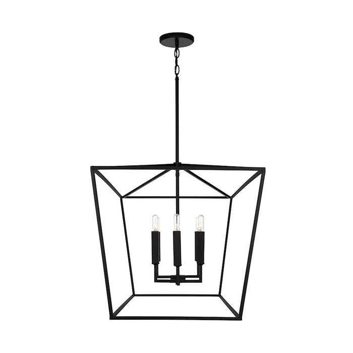 Capital Lighting Thea 6-Light Island, Matte Black