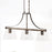 Capital Lighting 3-Light Small Island, Clear Seeded