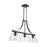 Capital Lighting 3-Light Small Island, Clear Seeded