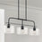 Capital Lighting 3-Light Large Island, Clear Seeded