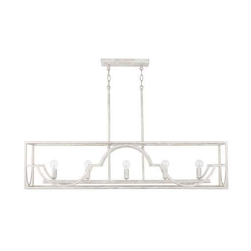 Capital Lighting Demi 5-Light Island, Winter White