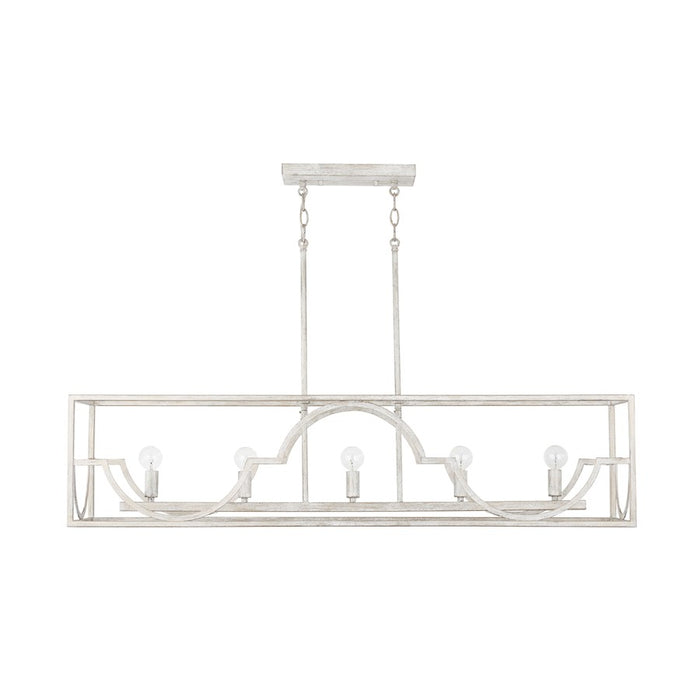 Capital Lighting Demi 5-Light Island, Winter White