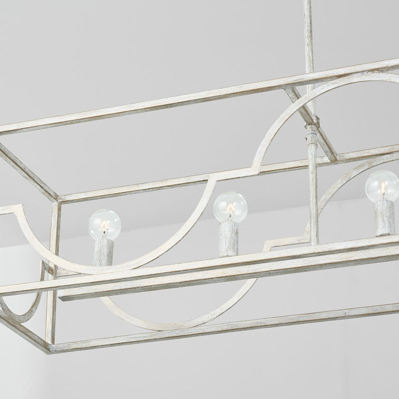 Capital Lighting Demi 5-Light Island, Winter White