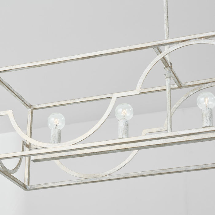 Capital Lighting Demi 5-Light Island, Winter White