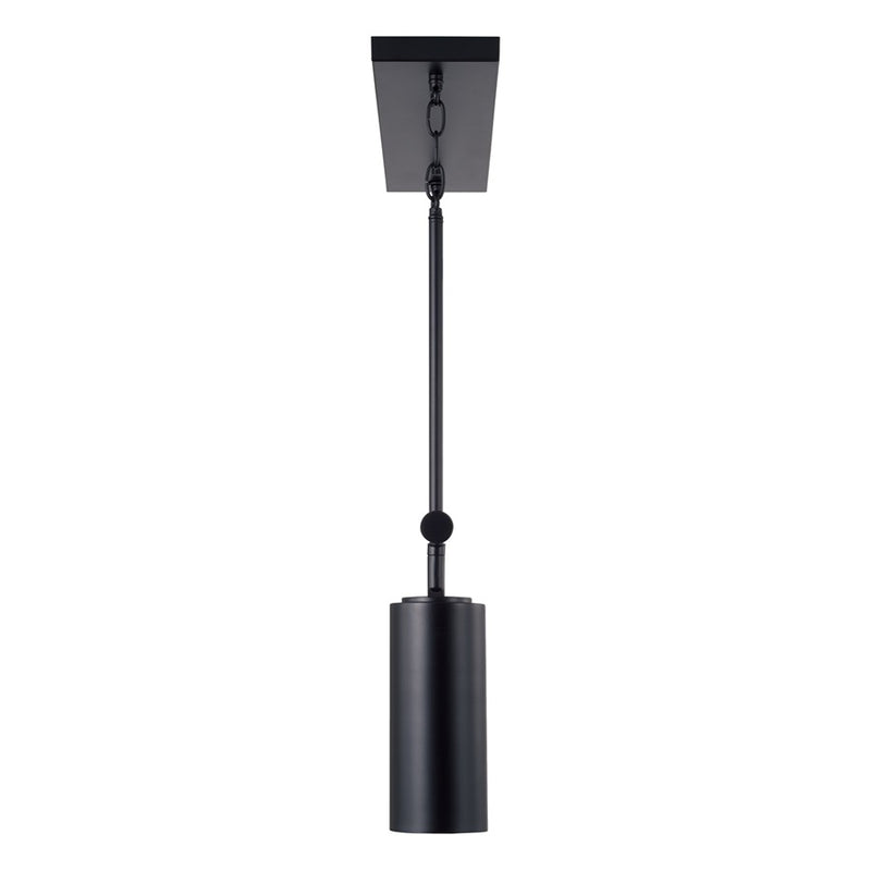Capital Lighting Robbie 5 Light Linear Chandelier, Matte Black