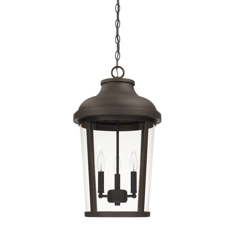 Capital Lighting Dunbar 3 Light Outdoor Hanging