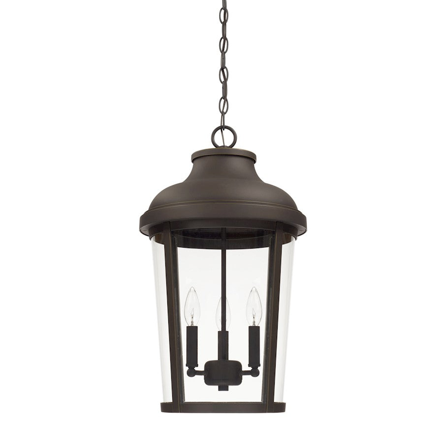 Capital Lighting Dunbar 3 Light Outdoor Hanging