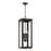 Capital Lighting Hunt 4Lt Outdoor Hanging-Lantern, Oiled Bronze/Clear - 934644OZ