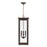Capital Lighting Hunt 4Lt Outdoor Hanging-Lantern, Oiled Bronze/Clear
