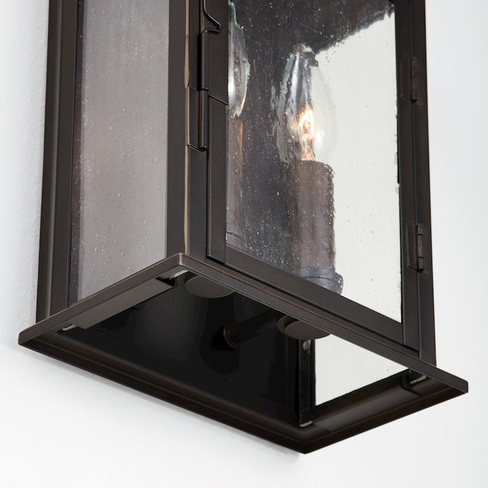 Capital Lighting BoLighton 2-Light Small Outdoor Wall Mount, Bronze/Antique