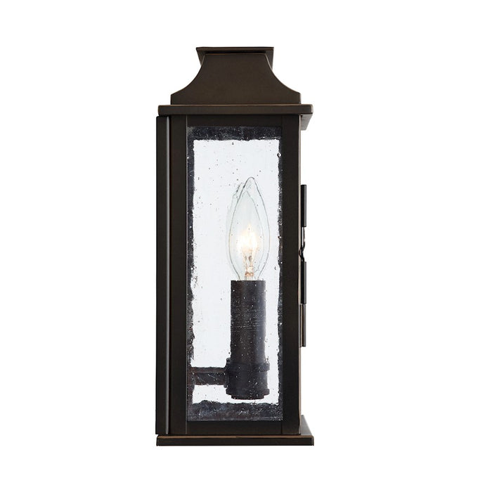 Capital Lighting BoLighton 2-Light Small Outdoor Wall Mount, Bronze/Antique