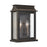 Capital Lighting BoLighton 2-Light Large Outdoor Wall Mount, Bronze/Antique