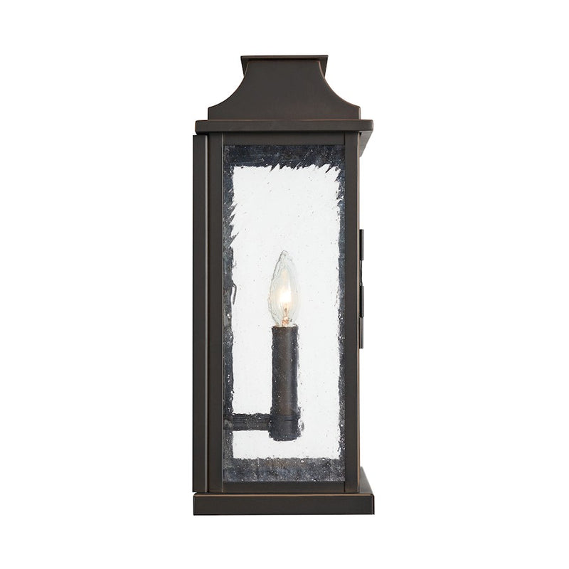 Capital Lighting BoLighton 3-Light Outdoor Wall Mount, Bronze/Antiqued