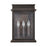 Capital Lighting BoLighton 3-Light Outdoor Wall Mount, Bronze/Antiqued