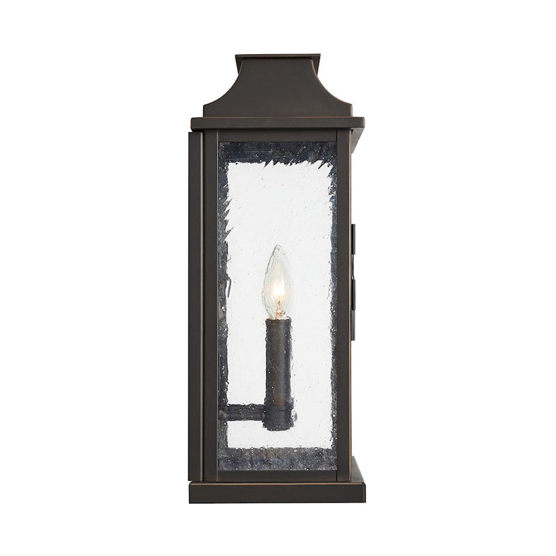 Capital Lighting BoLighton 3-Light Outdoor Wall Mount, Bronze/Antiqued