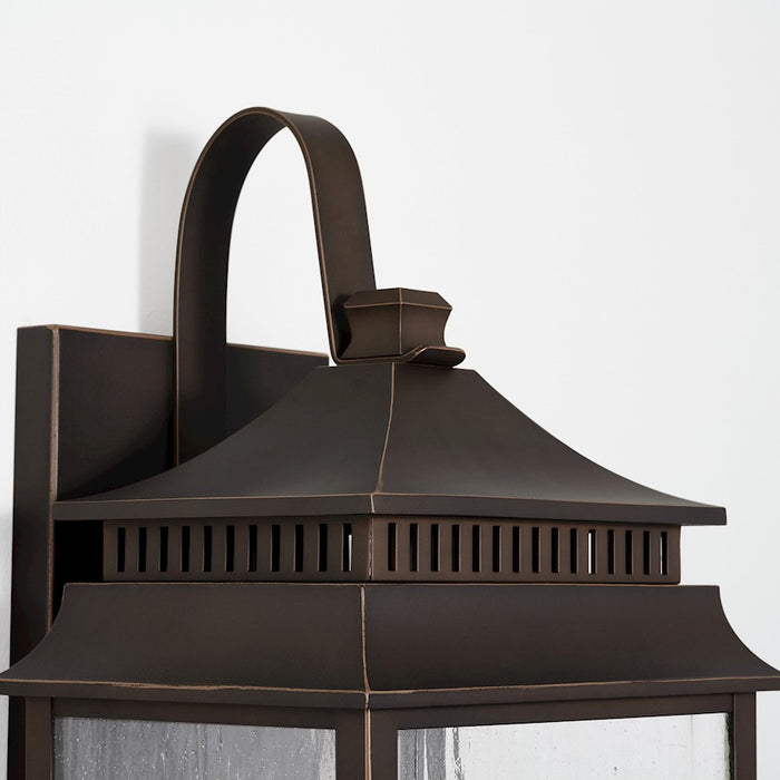 Capital Lighting Sutter Creek Outdoor Wall Mount, Bronze/Antique
