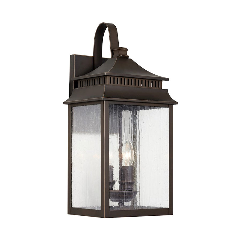 Capital Lighting Sutter Creek Outdoor Wall Mount, Bronze/Antique