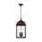 Capital Lighting Sutter Creek 3-Light Outdoor Hanging, Bronze/Antique