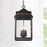 Capital Lighting Sutter Creek 3-Light Outdoor Hanging, Bronze/Antique
