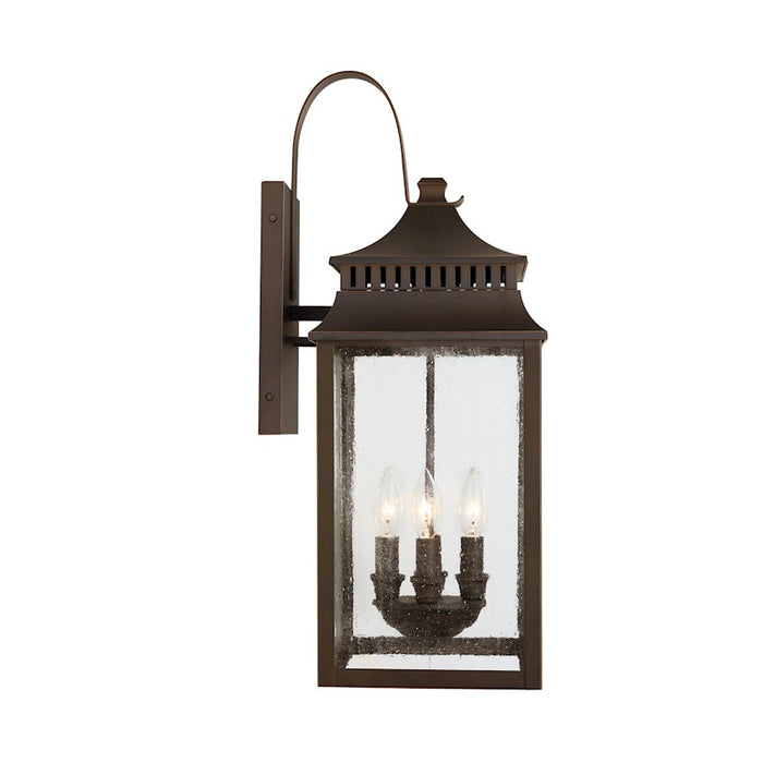 Capital Lighting Sutter Creek 4-Light Outdoor Wall Mount, Bronze/Antique
