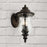 Capital Lighting Ashford 2-Light Small Outdoor Wall Mount, Bronze/Water