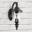 Capital Lighting Ashford 2-Light Large Outdoor Wall Mount, Bronze/Water