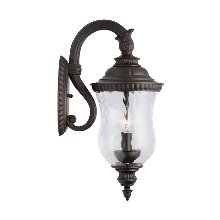 Capital Lighting Ashford 2-Light Large Outdoor Wall Mount, Bronze/Water