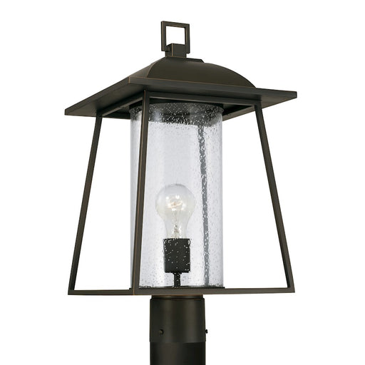 Capital Lighting Durham 1 Light Post Lantern, Clear