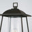 Capital Lighting Durham 1 Light Post Lantern, Clear