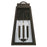 Capital Lighting Leighton Outdoor Wall Lantern, Black