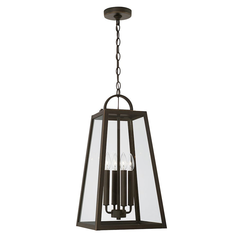 Capital Lighting Leighton 4 Light Outdoor Hanging Lantern
