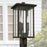 Capital Lighting Barrett 3 Light Post Lantern, Antiqued