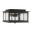 Capital Lighting Barrett 3 Light Outdoor Flush Mount, Antiqued