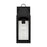 Capital Lighting Burton 1 Light 6" Outdoor Wall Lantern, Medium, Bk