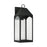 Capital Lighting Burton 1 Light Outdoor Wall Lantern, Black