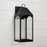 Capital Lighting Burton 1 Light Outdoor Wall Lantern, Black