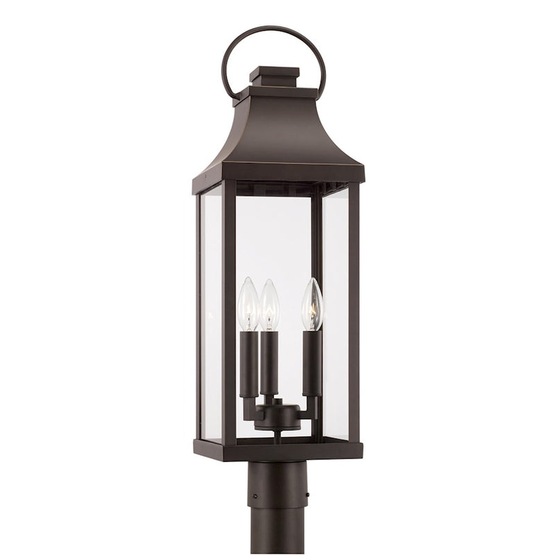 Capital Lighting Bradford 3 Light Outdoor Post-Lantern