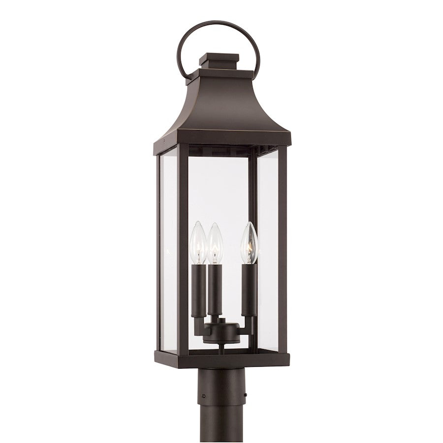 Capital Lighting Bradford 3 Light Outdoor Post-Lantern