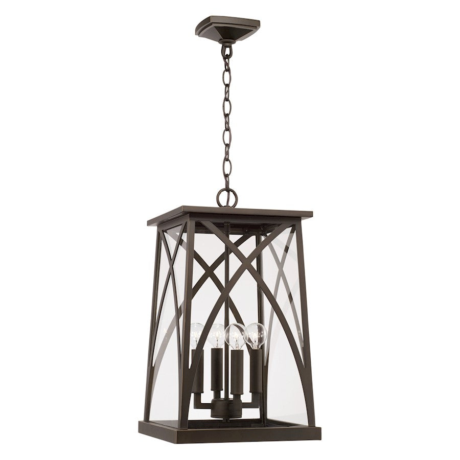 Capital Lighting Marshall 4 Light Outdoor Hanging Lantern