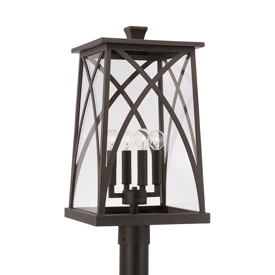 Capital Lighting Marshall 4 Light Outdoor Post-Lantern