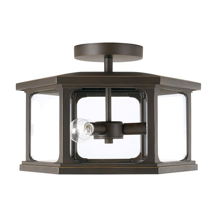 Capital Lighting Walton 3 Light Outdoor Semi Flush