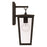 Capital Lighting Elliott 3 Light Outdoor Hanging Lantern, Black/Clear
