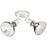 Capital Lighting 2 Light Outdoor Floodlight, White