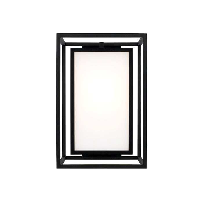 Capital Lighting Aiden 1Lt 17" Outdoor Wall Lantern, Black/Soft White